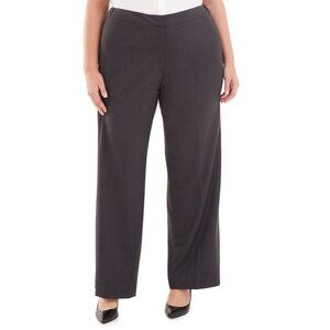 Calvin Klein Plus Size Highline Straight-Leg Dress Pants
